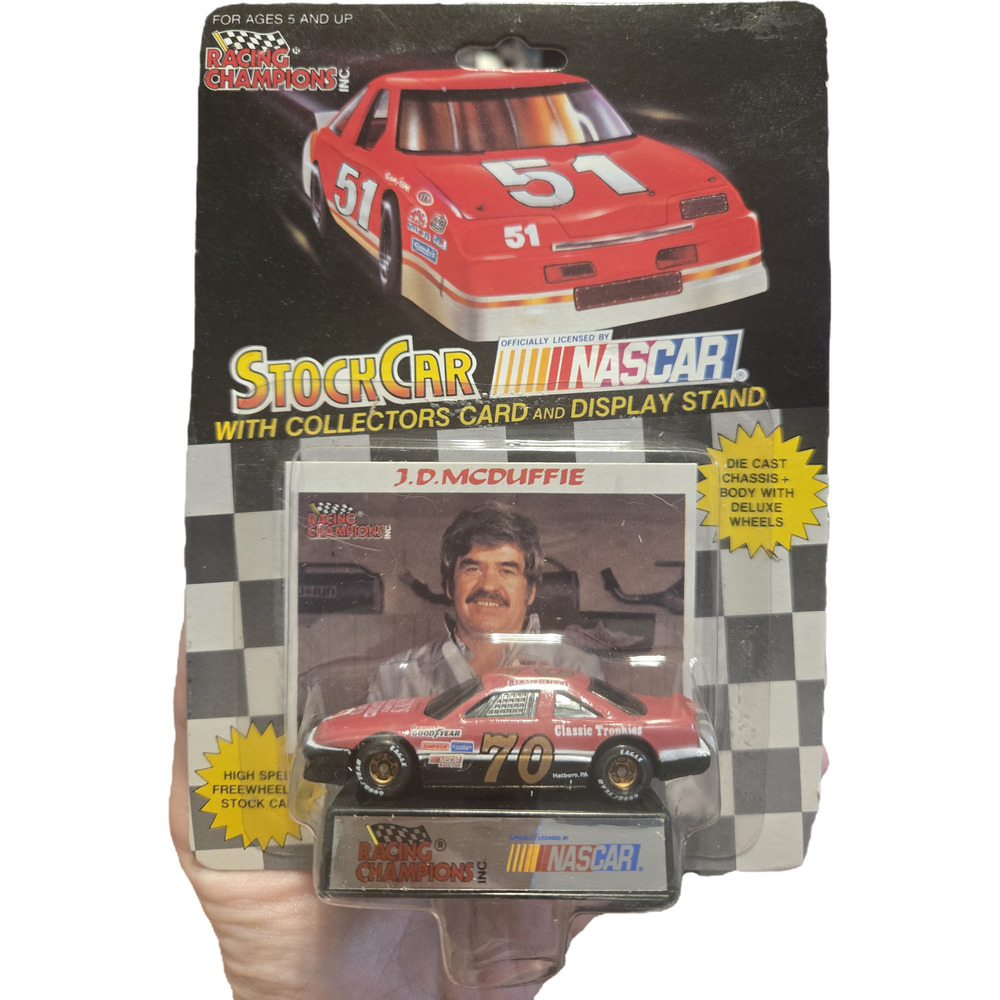 J.D. McDuffie #70 Classic Trophies Racing Champions 1:64 Diecast Nascar
